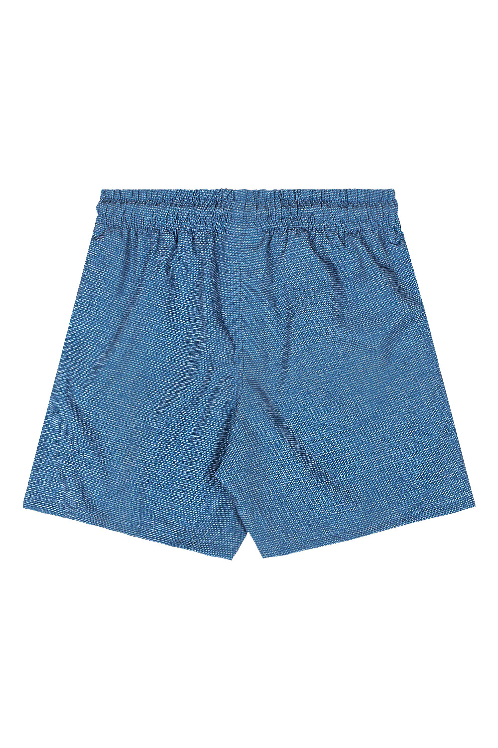 Bermuda Infantil Masculina de Microfibra Tropical (Azul) Quimby - Imagem 5